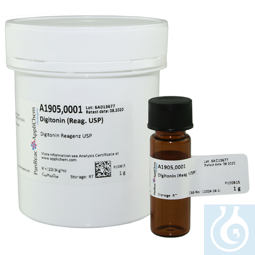 Image of Digitonin (Reagent USP) BioChemica - Luminix Health