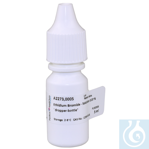 Ethidium Bromide solution 0.07 % ''dropper-bottle'' - Luminix Health