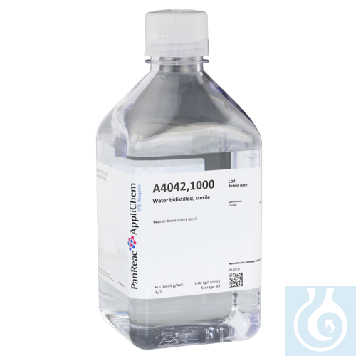 Image of Water bidistilled, sterile - Luminix Health