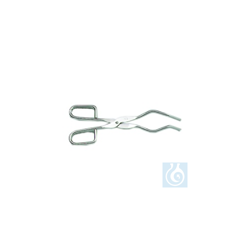 Image of Tiegelzange vernickelt 250 mm lang - Luminix Health