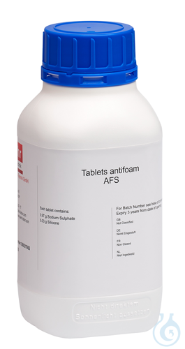Image of AFS Tablets antifoam pack of 1000 pcs. only for distillation not for digestion