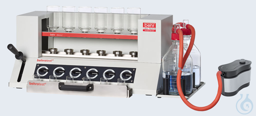 EN6-V behrotest filtration unit for the det. of dietary fibre 6 sample positions - Luminix Health