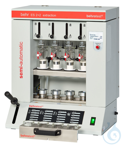 Image of ES2+2 behrotest Extraction unit acc. To Randall 4 sample positions semiautomatic - Luminix Health
