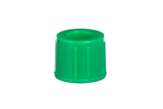 Snap Cap 13 mm green for resealing of 13 mm