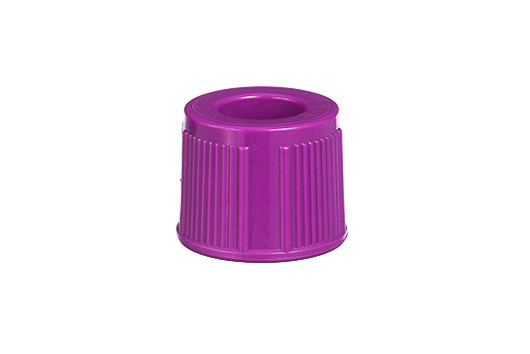 Snap Cap 13 mm purple for resealing of 13 mm