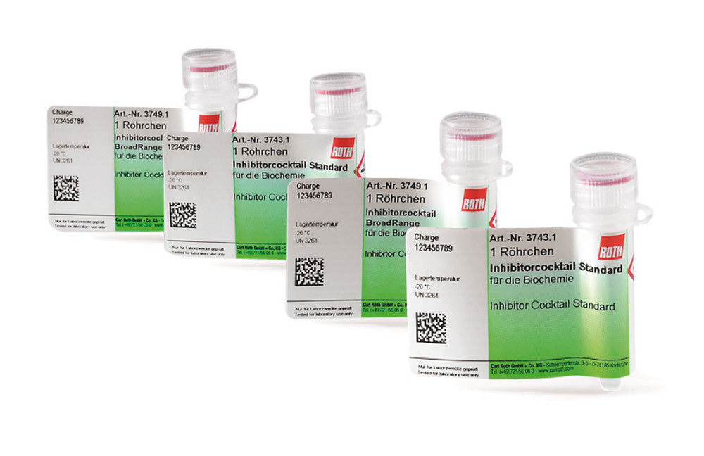 Inhibitor Cocktail Bacteria, for biochemistry, 1 kit, plastic - Luminix Health