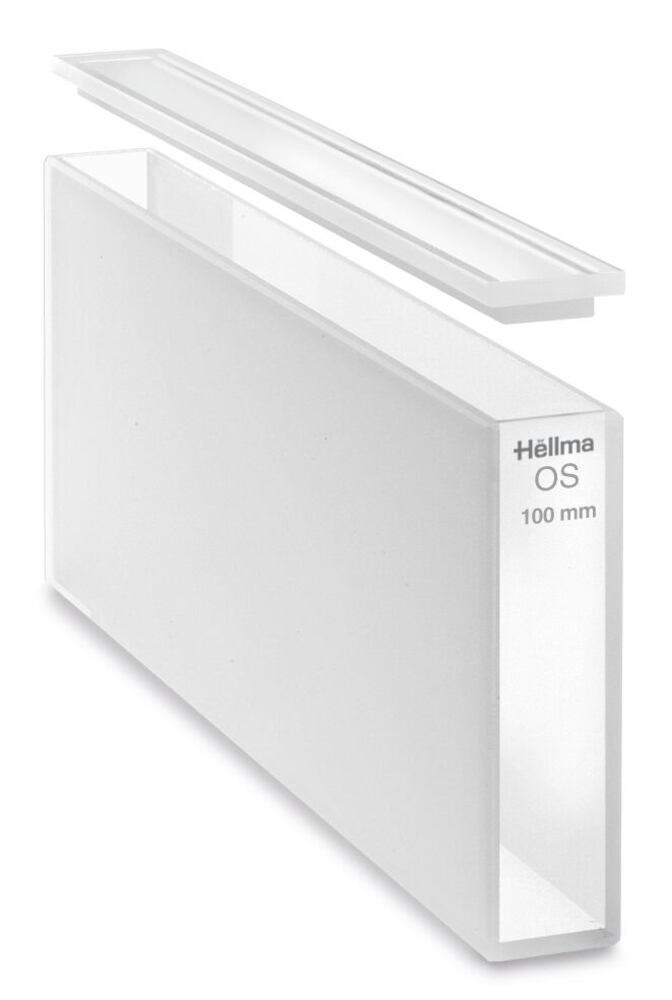 Hellma® macro cell type 100-OS, D=100 mm, 35000 µl, glass seamed lid