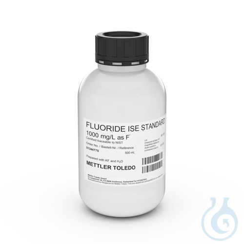 Image of ISE standard F 1000 mg/L, 500mL - Luminix Health