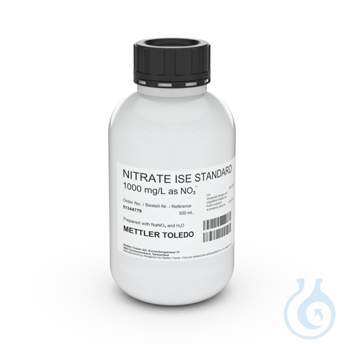 Image of ISE standard NO3 1000 mg/L, 500mL - Luminix Health