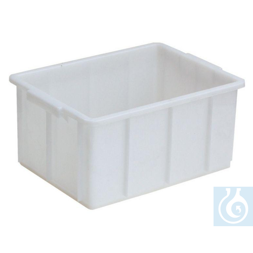 Image of Stackable crate 50 litre, HDPE, W x D = 625 x 365 x H 285 mm - Luminix Health