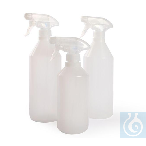Image of Spray bottles 500 ml, LDPE, properties: color: neutral. - Luminix Health