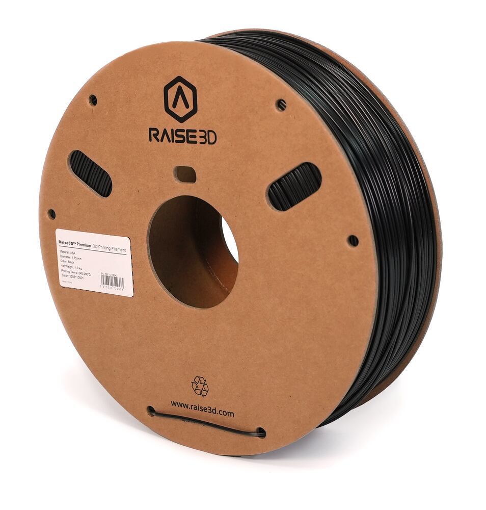 Raise3D Premium ASA, black, 1,75 mm, 1 kg