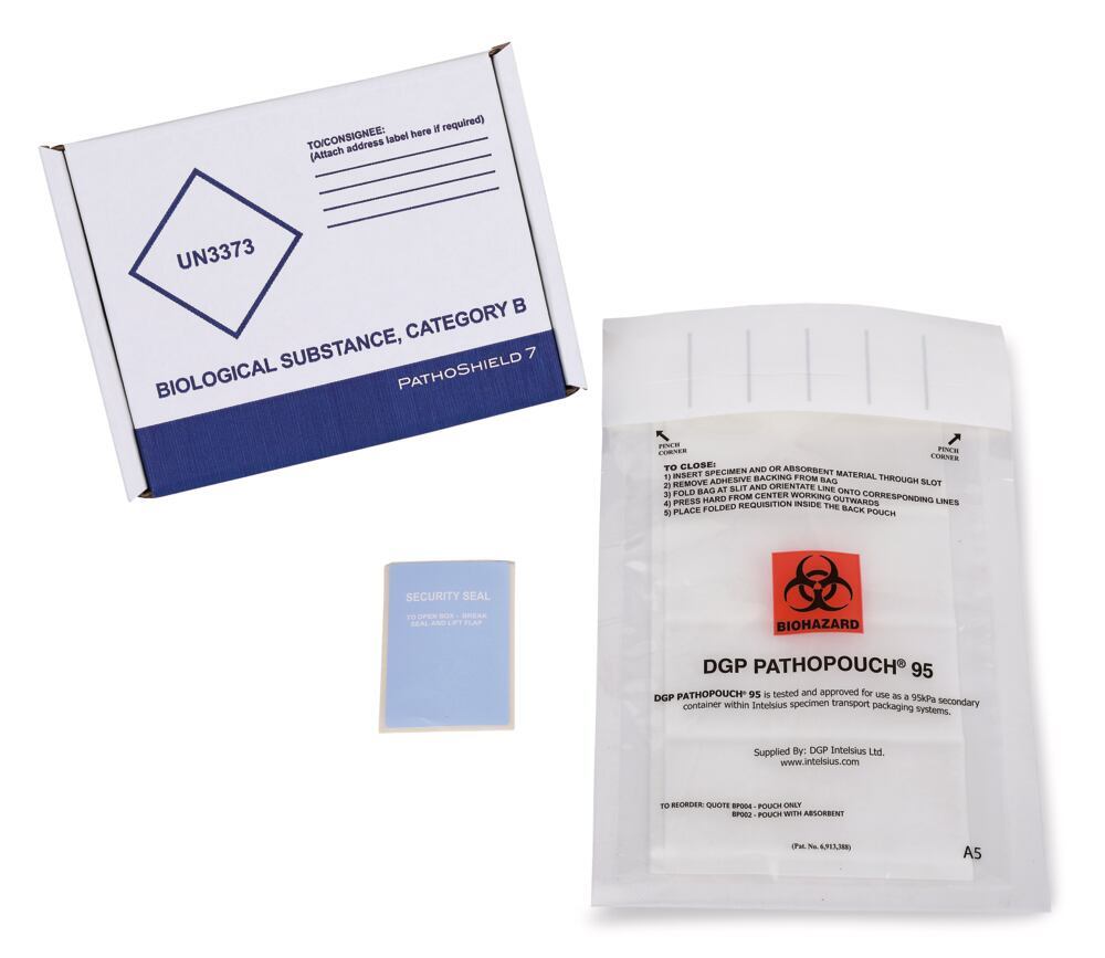 PathoShield shipping carton 191 x 145 x 57 mm