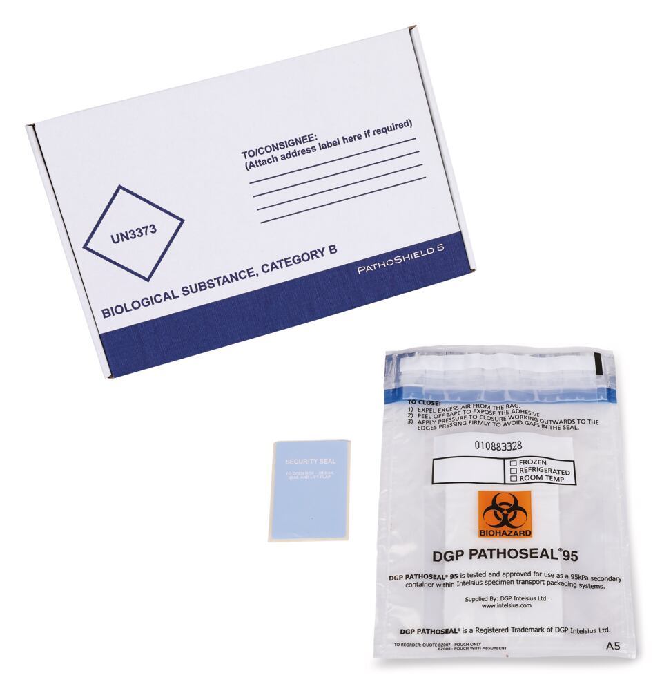 PathoShield shipping carton 275 x 179 x 43 mm
