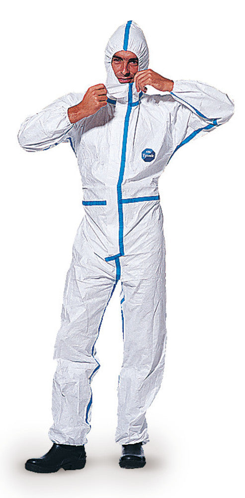 TYVEK 600 Plus overalls, Type 4/5/6, white, size 3XL