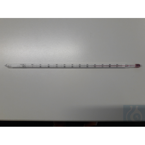 General purpose thermometer, enclosed scale, -10/0+150:1°C, capillary prismatic