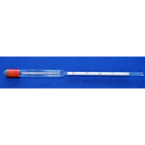 Hydrometer according to Baumé, 20-40:1/1°Bé, accuracy +/- 1 scale division,