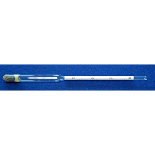 Hydrometer according to Baumé, 0-30:1/1°Bé, 250mm long, reference temperature