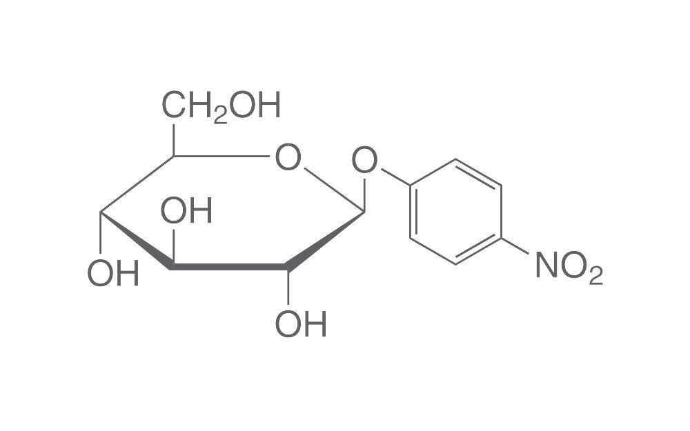 4-Nitrophenyl-beta-D-glucopyranoside, min. 99 %, for biochemistry, 500 mg, glass - Luminix Health