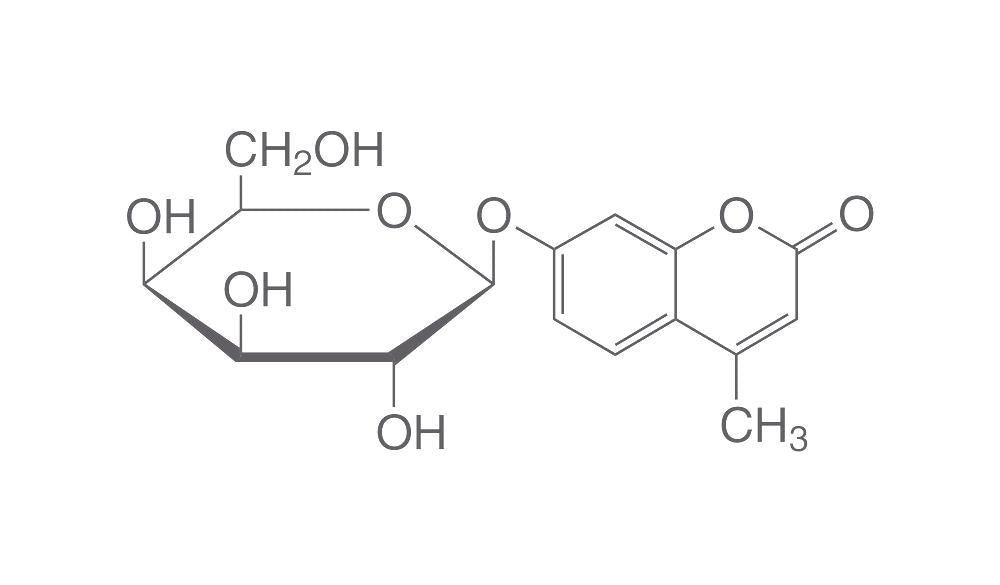 4-Methylumbelliferyl-beta-D-, galactopyranoside, for biochemistry, 500 mg, glass - Luminix Health