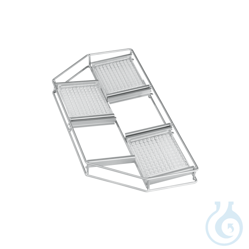 E494 Eins. Mikrotiterpl., Insert for the gentle holding of 5 microtiter plates. - Luminix Health