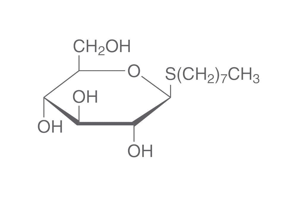 n-Octyl-beta-D-thioglucopyranoside, min. 95 %, for biochemistry, 500 mg, glass - Luminix Health