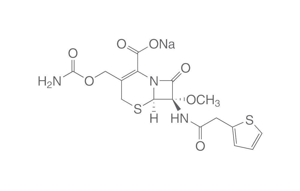 Cefoxitin sodium salt, min. 98 %, for biochemistry, 250 mg, glass - Luminix Health