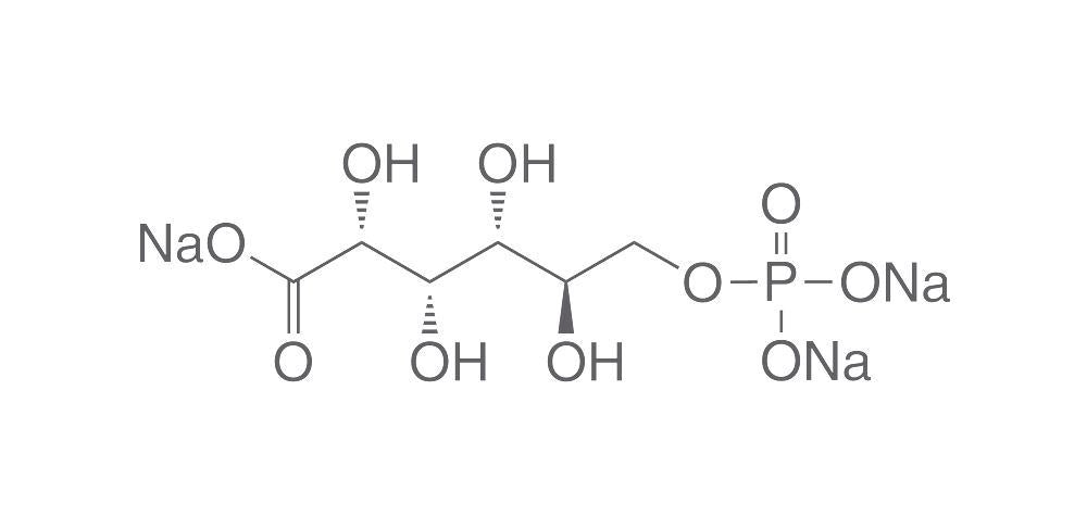 6-Phosphogluconic acid trisodium salt dihydrate, 250 mg, glass, >=98 % - Luminix Health