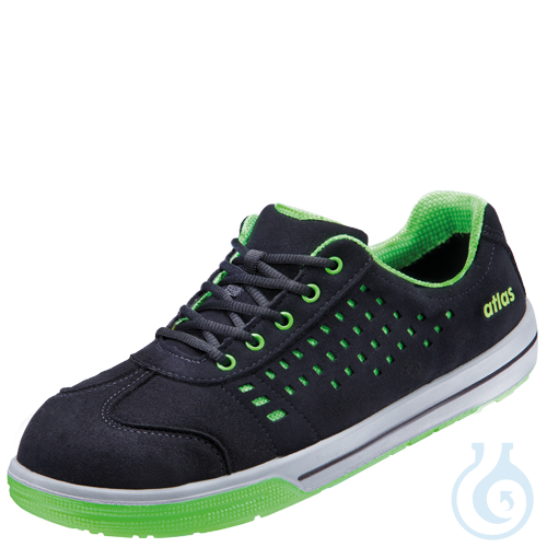 A 240 ESD - S1 - W10 - Gr.36, black, neon-green - Luminix Health