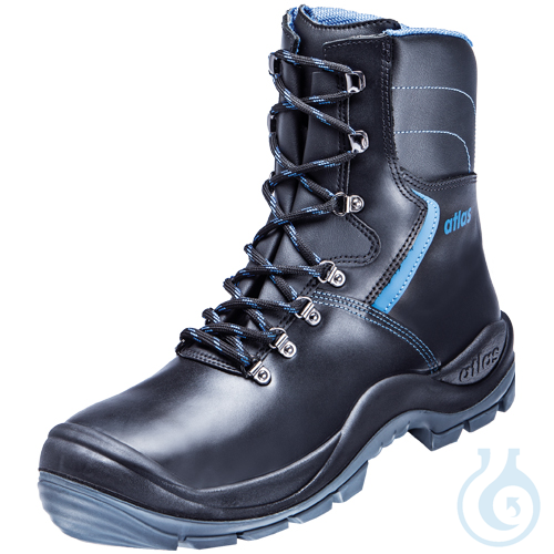 DUO SOFT 905 HI HRO - S3 - W10 - Gr.39, black, royal blue - Luminix Health