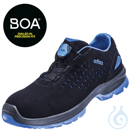 Image of SL 940 BOA ESD - S1 - W12 - Gr.36, black, royal blue - Luminix Health