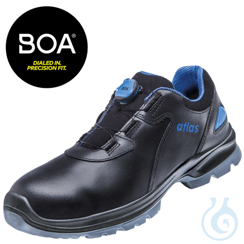 SL 9645 XP BOA ESD - S3 - W10 - Gr.36, black, royal blue - Luminix Health