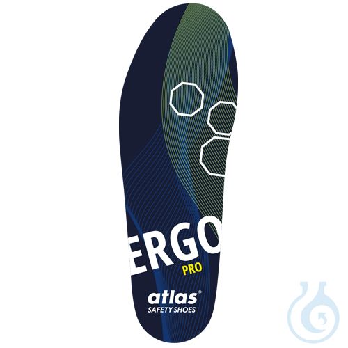 Image of Ergo Pro Einlegesohle - Gr. 35-37, blue / yellow - Luminix Health
