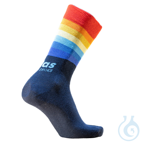 Image of ATLAS Rainbow Workwear Sock - Gr. 39-41, colourful - Luminix Health
