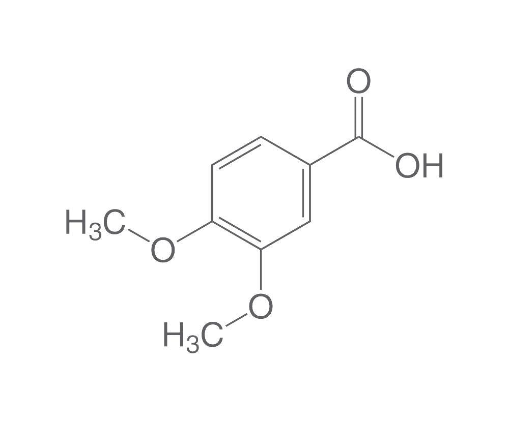 3,4-Dimethoxybenzoic acid, min. 99 %, for synthesis, 100 g, plastic - Luminix Health