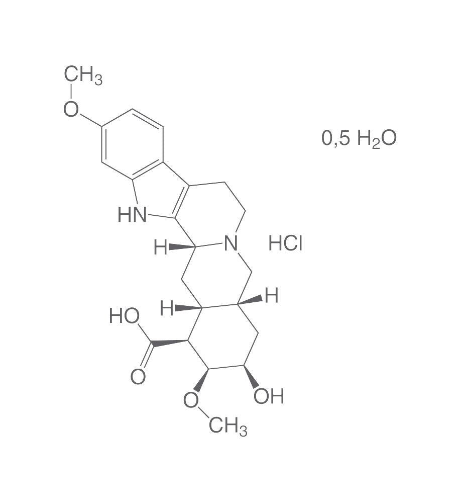 Reserpic acid hydrochloride hemihydrate, ROTICHROM® CHR, 100 mg, glass - Luminix Health