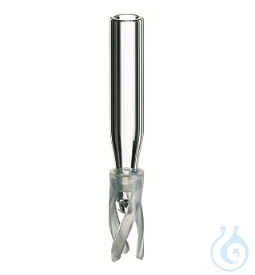 Image of ND8 0,1ml, Micro-Insert, 29 x 5mm, clear glass, 10x100/pac - Luminix Health