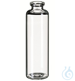 50ml Crimp Neck Vial, 101x31mm, clear glass, 10 x 100 pc - Luminix Health