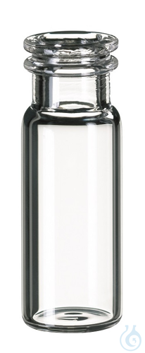 ND11 1,5ml snapring vial, 32x11,6mm, silanized, 10 x 100 pc
