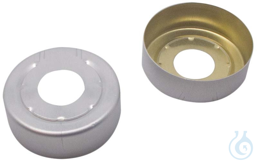 Image of ND20 Al Headspace crimp seal, transparent, 1000/pac, 10 x 100 pc - Luminix Health