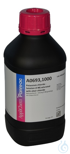 Image of Potassium chloride - Solution (3 M) saturated with silver chloride,250 ml - Luminix Health