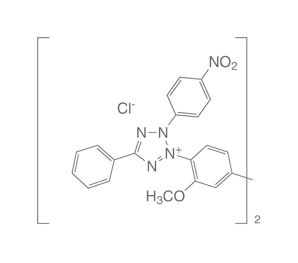 p-Nitrotetrazolium blue chloride, min. 98 %, p.a., 100 mg, glass - Luminix Health