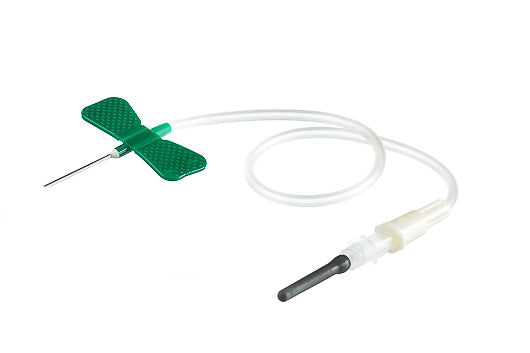 Blood collection set + Luer adapter 21G x 3/4''