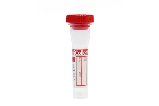 MiniCollect® tube 1 ml CAT serum red cap, with