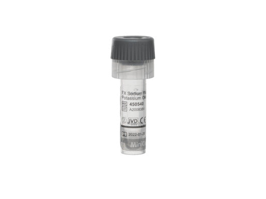 MiniCollect® tubes 0.25 ml FX sodium fluoride / K
