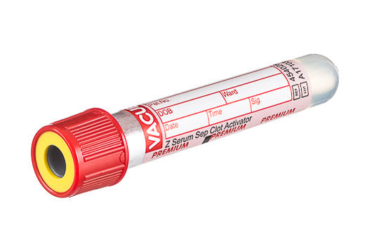 VACUETTE® tube 2.5 ml CAT serum separator Gerinn