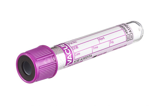 VACUETTE® TUBE 3 ml K3E K3EDTA 13x75 lilac cap