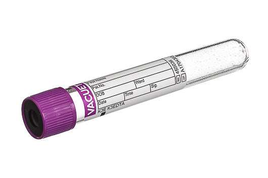 VACUETTE® tubes 9 ml K3E K3EDTA 16x100 lilac cap