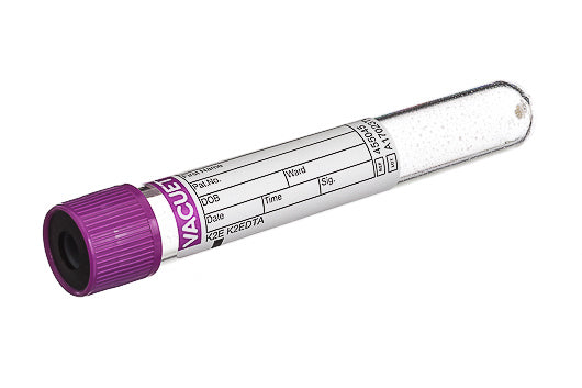 VACUETTE® tubes 9 ml K2E K2EDTA 16x100 lilac cap