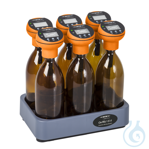 Image of OxiTop®-IDS Set 6, Respirometric measuring system for aerobic measuring, also fo - Luminix Health